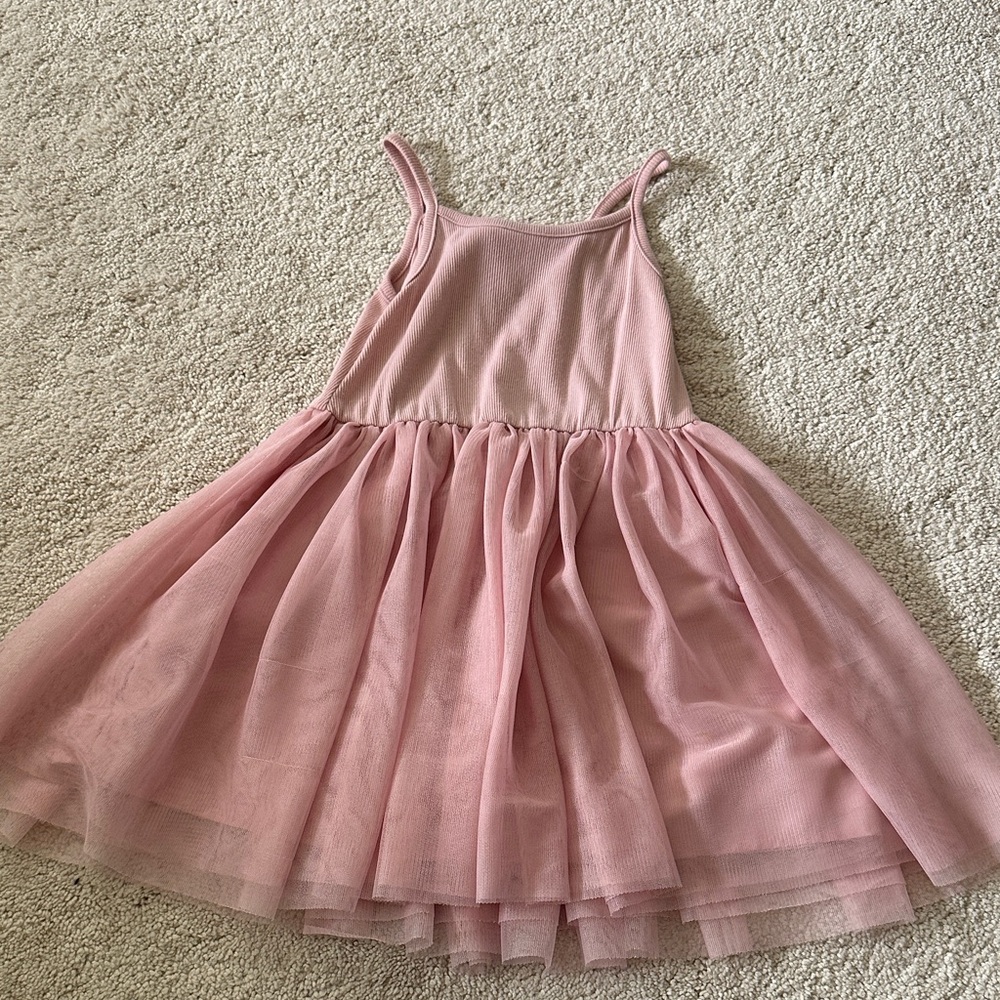 Old Navy Pink Tulle Tank Dress for Kids